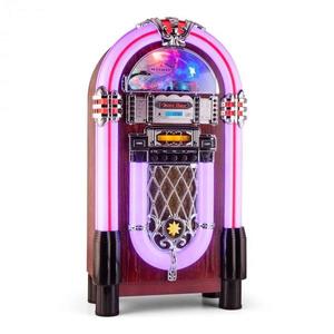 Auna Graceland XXL BT, jukebox bluetooth-tal USB SD AUX CD FM/AM kép