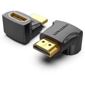 Vention HDMI 270 Degree Male to Female Adapter Black 2 Pack kép