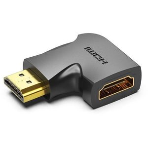 Vention HDMI 270 Degree Male to Female Vertical Flat Adapter, fekete kép
