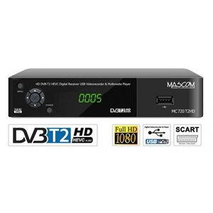 Mascom MC720T2 HD DVB-T2 H.265/HEVC kép