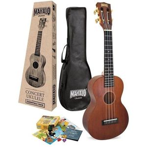 Mahalo MJ2-TBRK Koncert ukulele Transparent Brown kép