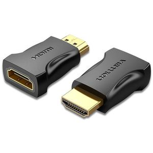 Vention HDMI Male to Female Adapter 2 Pack, fekete kép