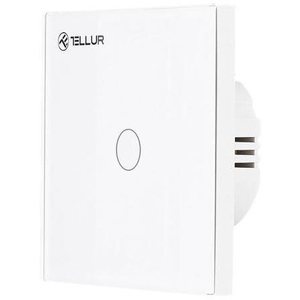 Tellur WiFi Smart Kapcsoló, 1 port, 1800 W, 10 A, fehér kép