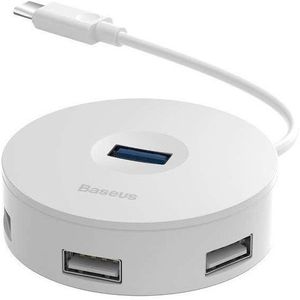 Baseus round box USB HUB White kép