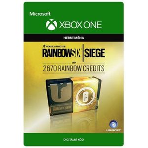 Tom Clancy's Rainbow Six Siege Currency pack 2670 Rainbow credits - Xbox Digital kép
