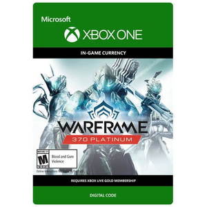 Warframe: 370 Platinum - Xbox One DIGITAL kép