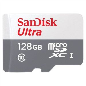 SanDisk microSDXC Ultra Lite 128GB + SD adapter kép