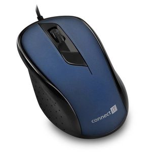CONNECT IT Optical USB mouse kék kép