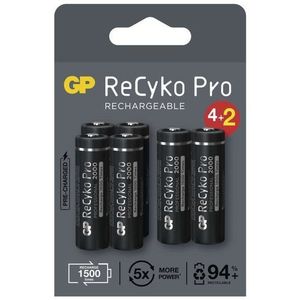 GP ReCyko Pro Professional AA (HR6), 6 db kép