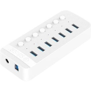 Orico USB-A Hub 7x USB 3.0 White kép