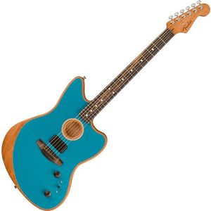 Fender American Acoustasonic Jazzmaster Ocean Turquoise kép