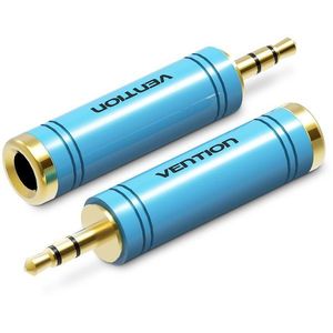 Vention 3, 5 mm Jack (M) to 6, 3 mm (F) Adapter Blue kép