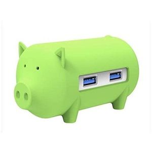 ORICO Piggy 3x USB 3.0 hub + SD kártyaolvasó zöld kép