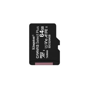 Kingston 64GB MicroSDHC Memóriakártya (SDCS2/64GBSP) kép