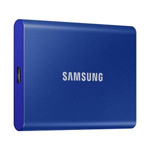 Samsung Hordozható SSD T7 USB 3.2 500GB (MU-PC500H/WW) Kék kép