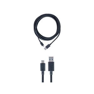 NACON PS5 USB-A apa - USB-C töltő- és adatkábel 3m (PS5USBCCABLE3M) Fekete kép