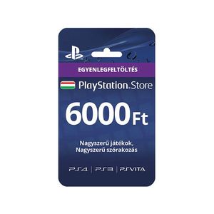 PlayStation Network Feltöltőkártya 6000 Ft (PSN) kép