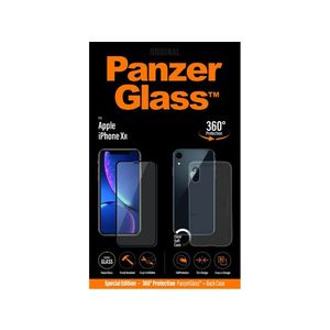PanzerGlass Apple iPhone XR üvegfólia és szilikon tok (5711724226410) fekete kép