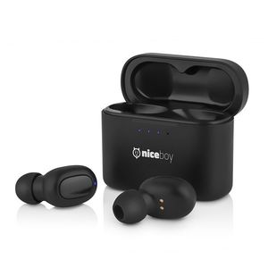 Niceboy HIVE Podsie Wireless Bluetooth Fülhallgató Hordozóval (HIVE-PODSIE) Fekete kép