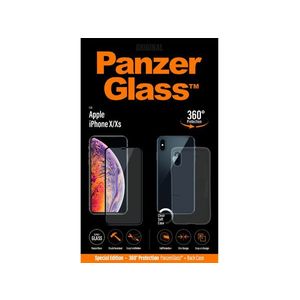 PanzerGlass Apple iPhone X/Xs üvegfólia és szilikon tok (5711724226236) fekete kép