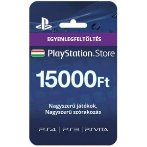 PlayStation Network Feltöltőkártya 15000 Ft (PSN) kép