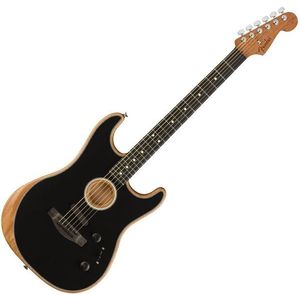 Fender American Acoustasonic Stratocaster Fekete kép