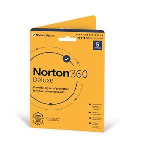 Norton 360 Deluxe 50GB, 1 felhasználó, 5 készülék, 12 hónap (elektronikus licenc) kép