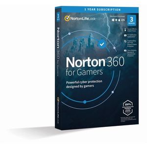 Norton 360 for Gamers 50GB, 1 felhasználó, 3 készülék, 12 hónap (elektronikus licenc) kép