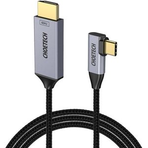 ChoeTech USB-C to HDMI 90° Thunderbolt 3 Compatible 4K@60Hz Cable 1.8m kép