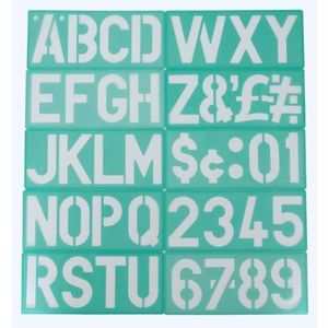 Linex 85100 100 mm - betűk, számok, szimbólumok kép