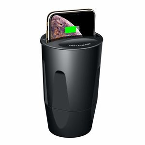 NFC pohártartóba való telefon töltő kép