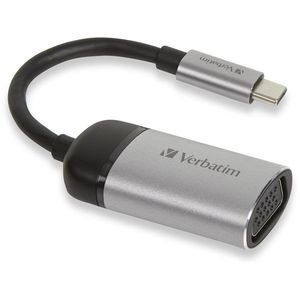 VERBATIM USB-C TO VGA ADAPTER - USB 3.1 GEN 1/ VGA, 10 cm kép