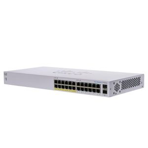 Cisco CBS110 unmanaged 24-portos gigabit switch (CBS110-24PP-EU) szürke kép