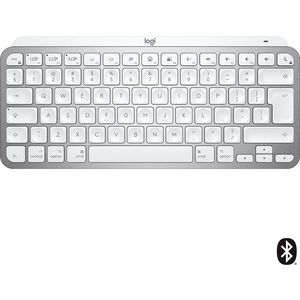 Logitech MX Keys Mini For Mac Minimalist Wireless Illuminated Keyboard, Pale Grey - US INTL kép