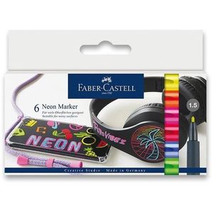 Faber-Castell neon színekben, 6 színek kép