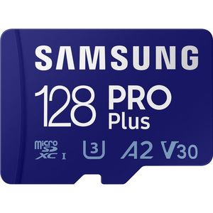 Samsung MicroSDXC 128GB PRO Plus + SD adapter kép