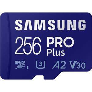 Samsung MicroSDXC 256GB PRO Plus + SD adapter kép