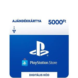 PlayStation Store - Kredit 5000 Ft - PS4 HU Digital kép
