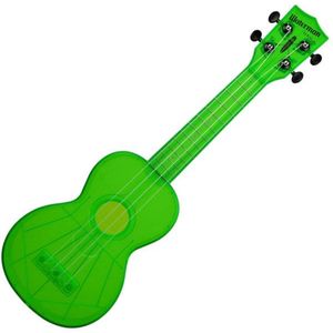 Kala Waterman Szoprán ukulele Sour Apple Fluorescent kép