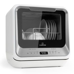 Klarstein Amazonia Mini, mosogatógép, 6 program, LED kijelző, ezüst kép