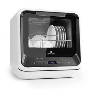 Klarstein Amazonia Mini, mosogatógép, 6 program, LED kijelző, fekete kép