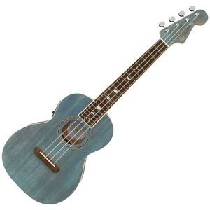 Fender Dhani Harrison Uke WN Tenor ukulele Turquoise kép