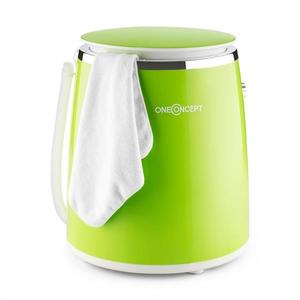 OneConcept Ecowash-Pico, zöld, mini mosógép, centrifuga funkció, 3, 5 kg, 380 W kép