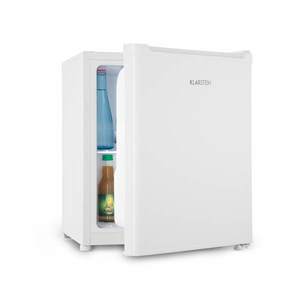 Klarstein Snoopy Eco, mini hűtőszekrény fagyasztóval, E, 41 liter, 39 dB, fehér kép