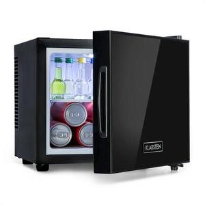 Klarstein Beerlocker S, fekete, mini hűtőszekrény, 21 liter, A+ energiahatékonysági osztály kép