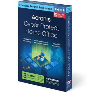 Acronis Cyber Protect Home Office Essentials 3 PC-re 1 évre (elektronikus licenc) kép