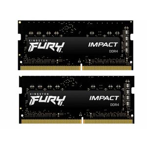 KINGSTON FURY Impact 16GB (Kit of 2) DDR4 2666MHz CL15 notebook memória (KF426S15IBK2/16) kép
