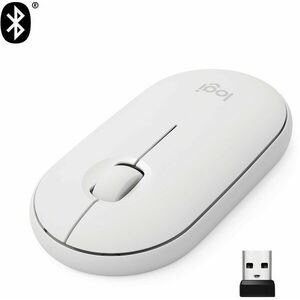 Logitech Pebble M350 Wireless Mouse, fehér kép