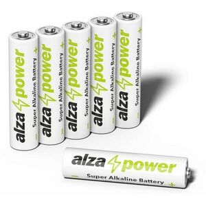 AlzaPower Super Alkaline LR03 (AAA) 6 db öko dobozban kép