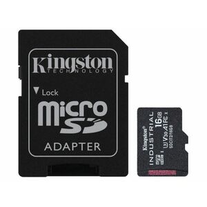 KINGSTON Industrial microSD memóriakártya, 16GB (SDCIT2/16GB) kép